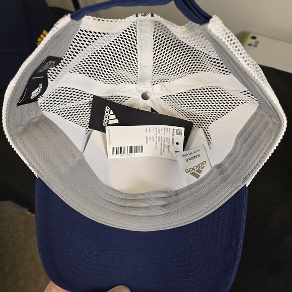 Adidas Mesh Strap-back Nashville Predators Hat - NWT - Picture 6 of 7
